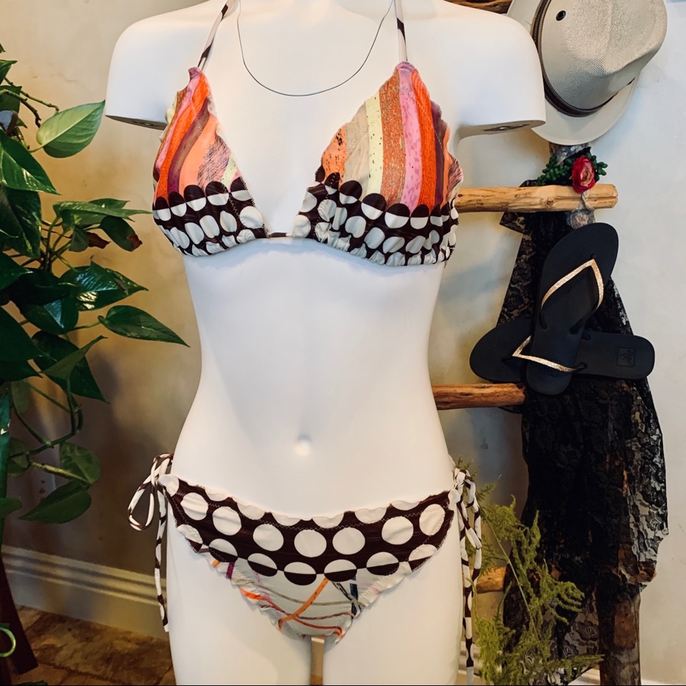 🔥MAYA Swimwear🔥2-piece Ruffle Scrunch Bikini